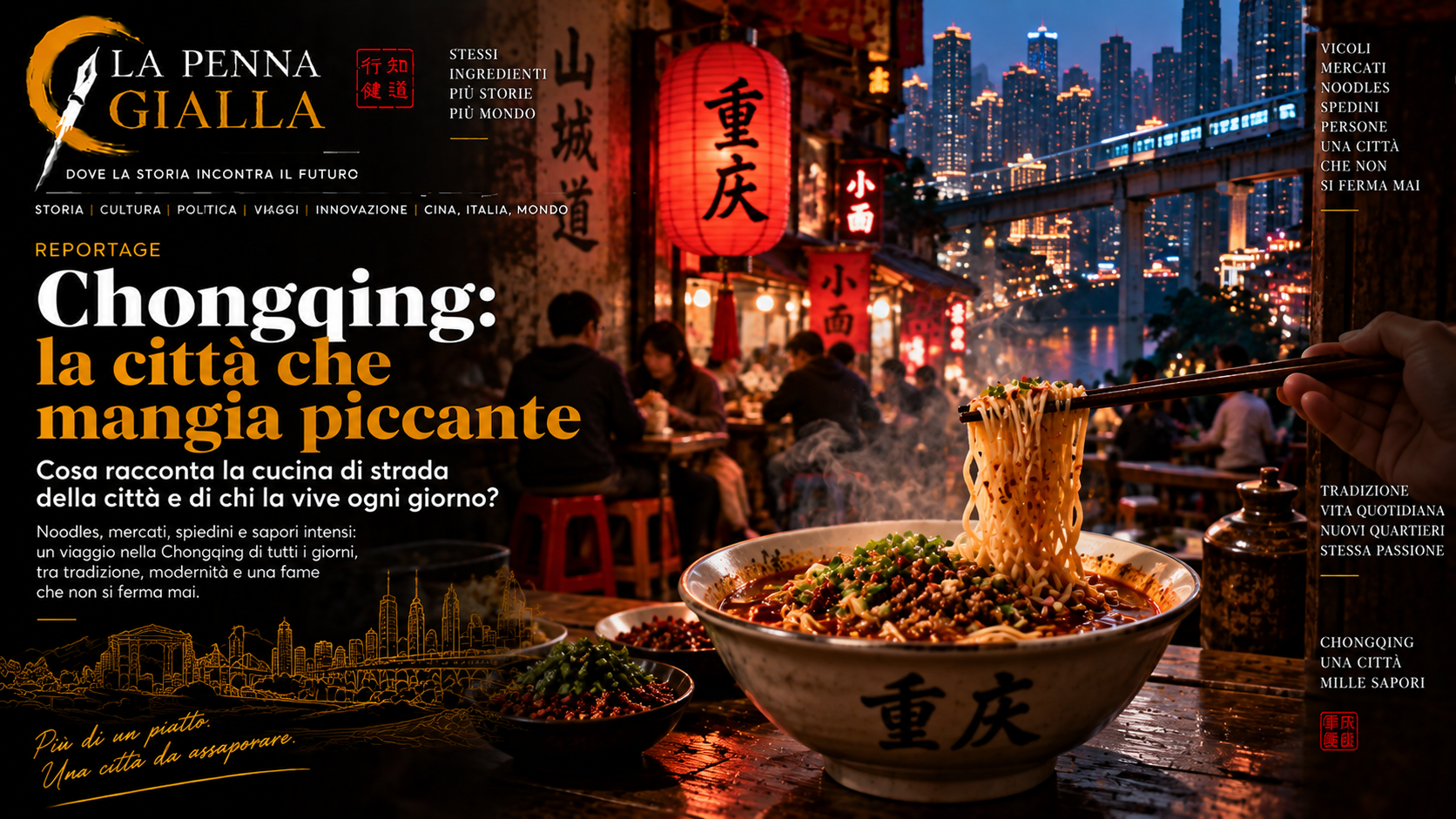 Chongqing: la città che mangia piccante